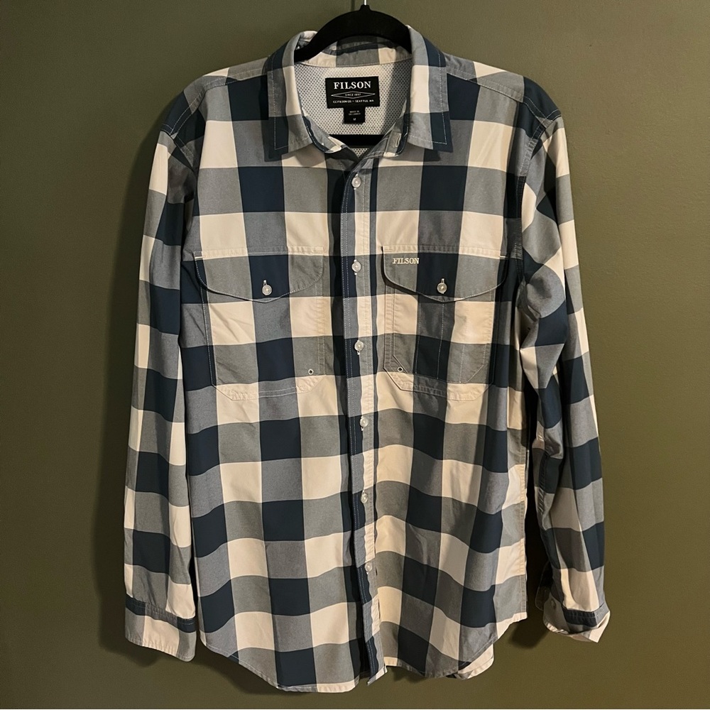 Filson Twin Lakes Sport Shirt - Size Medium